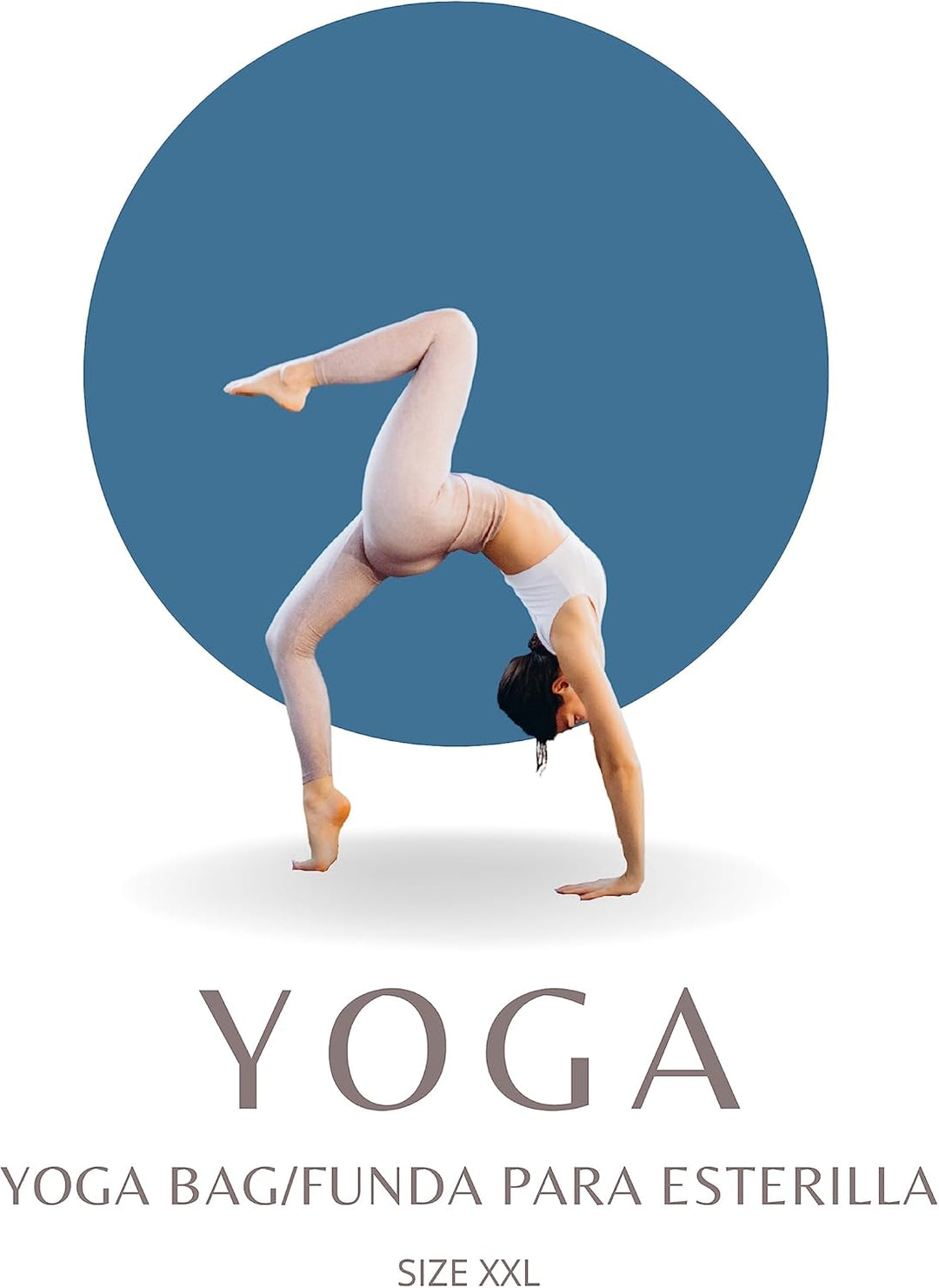 Thermikoa Yogamatte Mit Tasche - Totte Bag für Transport, Pilates Oder Gymnastik - Leicht, Geräumig