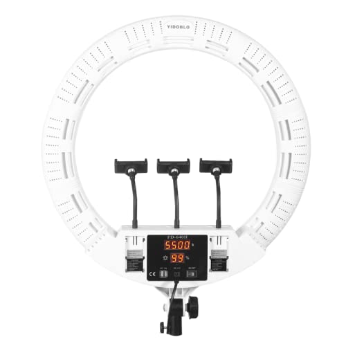 100W 22-Zoll super helles LED digitales Display Ringlicht Kits,Lampe für Make-up Schönheit Nagel Hau