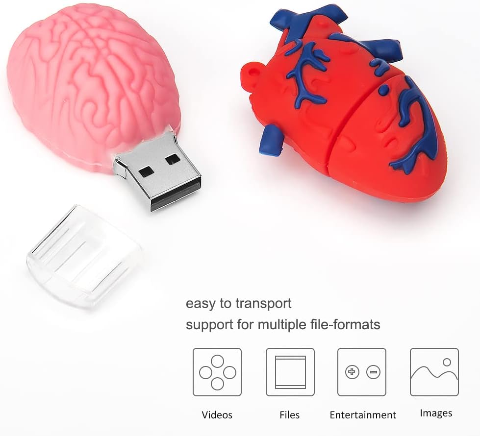 32GB*5 USB-Stick USB-Flash-Laufwerk, Memory Stick Cartoon Speicherstick Flash-Speicher-Stick, Pen Dr