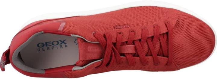 Geox Herren U Spherica Ec4 Sneaker 45 EU Dk Red, 45 EU Dk Red