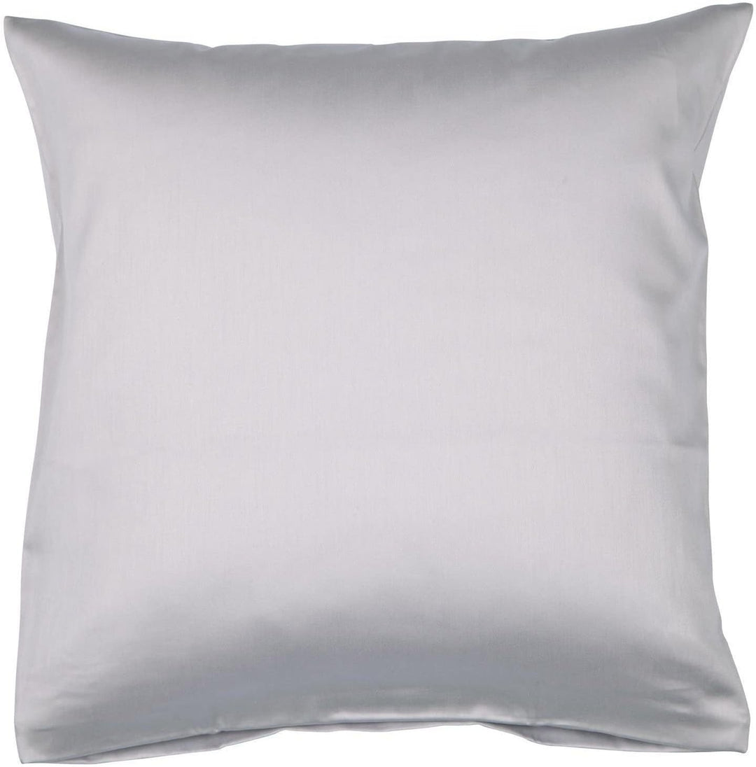 Janine Mako Satin Bettwäsche Uni Colors 155 x 220 cm Platin 155 cm x 220 cm Platin, 155 cm x 220 cm