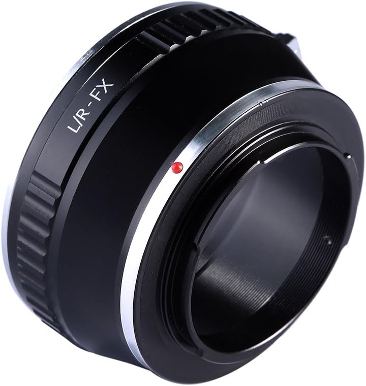 K&F Concept® L/R-FX Objektiv Adapterring Adapter Fuji FX Objektivadapter für Leica R Mount Objektive
