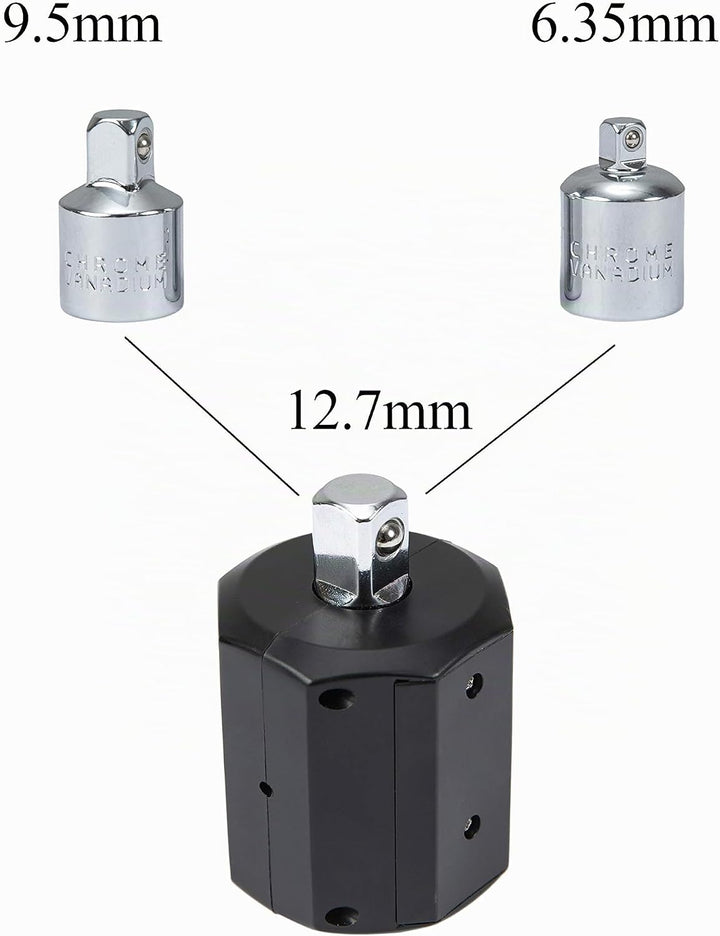Beslands Digitaler Drehmomentadapter Grosser Bildschirm Digitalanzeige Drehmomentmesser Einstellbare