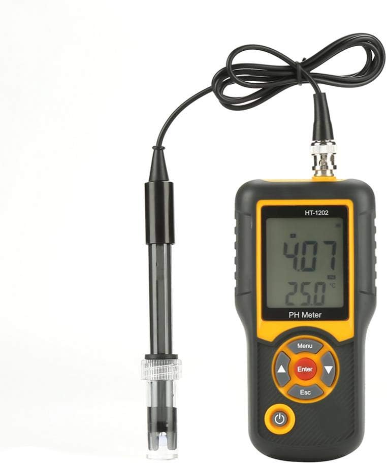 Oumefar 0~14PH PH Tester Digitales PH Messgerät Hochpräzises HT 1202 für Wasserquellen