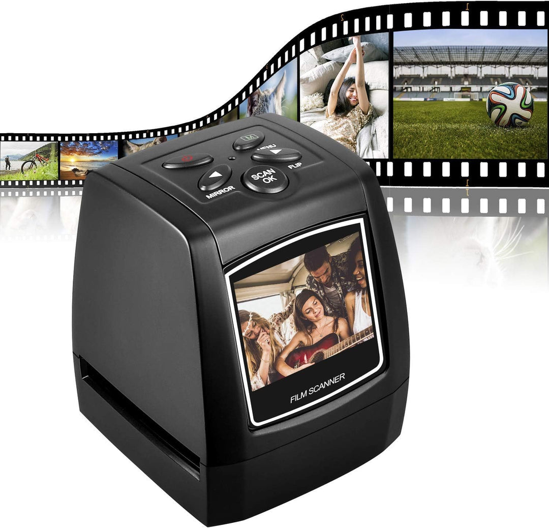 DIGITNOW! 5M / 10M Stand Alone 2,4 '' LCD-Display Film/Dia Scanner 1800DPI hohe Auflösung Bildscanne