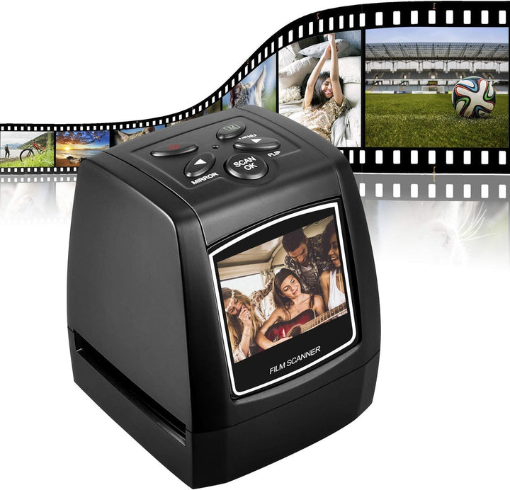 DIGITNOW! 5M / 10M Stand Alone 2,4 '' LCD-Display Film/Dia Scanner 1800DPI hohe Auflösung Bildscanne