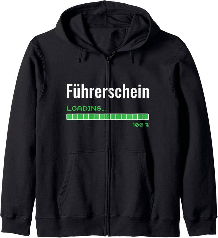 Führerschein bestanden Geschenk Fahranfänger Auto fahren Kapuzenjacke