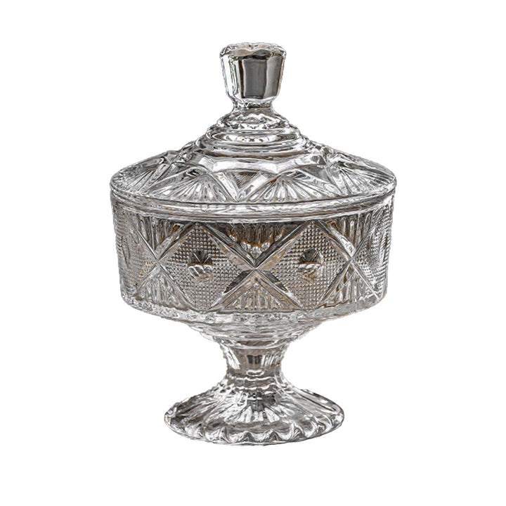 Bonbonglas aus Glas mit Deckel - Gläser für Bonbons & Süssigkeiten - Vintage Bonbonglas für Party &