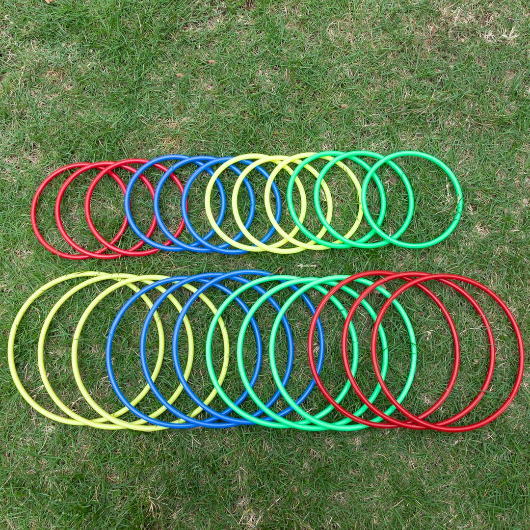 24 Stück Plastik-Wurfringe Spielzeug, Wurfringe für Kinder, Wurfring-Spielzeug für Karneval, drinnen