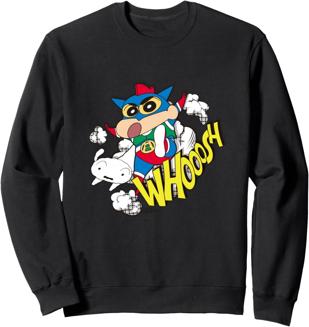 Crayon Shin-chan Action Kamen Shin-chan American comic style Sweatshirt