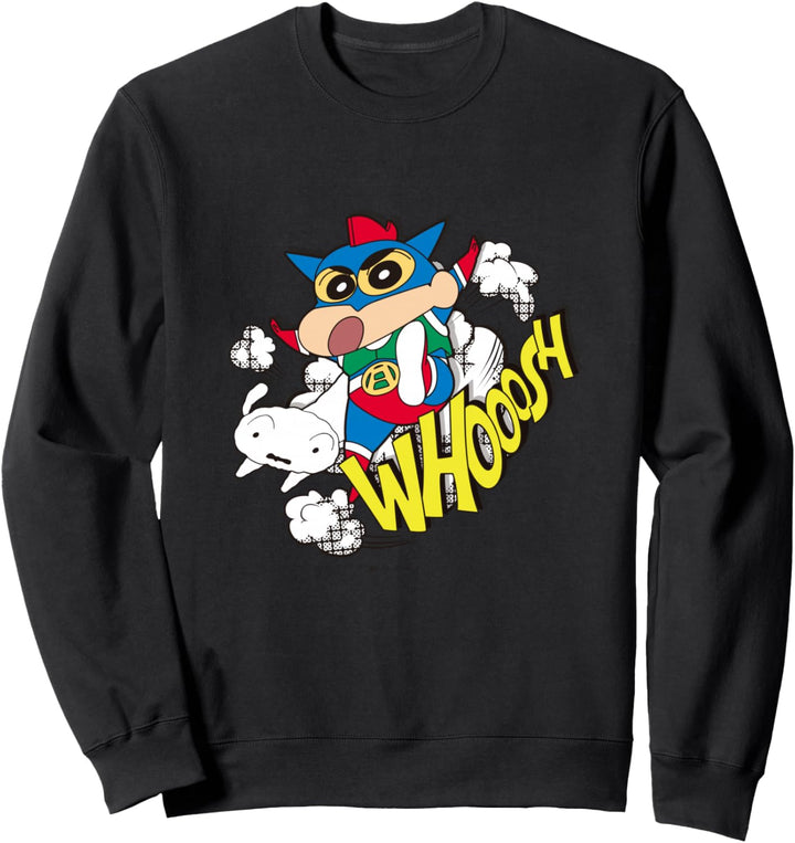 Crayon Shin-chan Action Kamen Shin-chan American comic style Sweatshirt