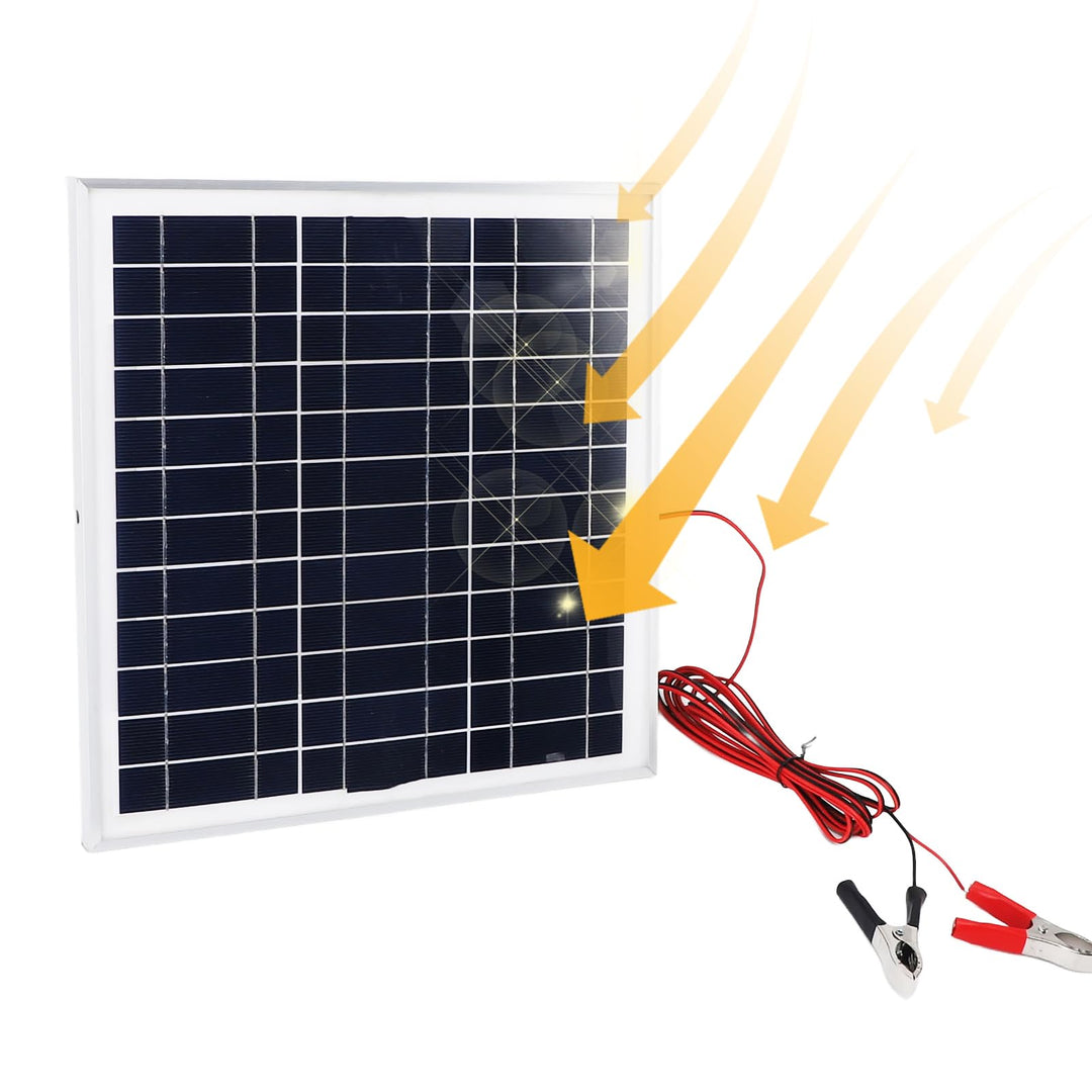 50W 18V Tragbares Solar Panel, Effizienz Mono Kristallines Silizium-Solar Panel mit 9,8 Ft Kabel, fü