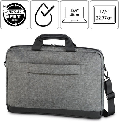 Hama Laptop Tasche Terra bis 15.6 Zoll (Notebook Tasche für Laptop, Tablet, MacBook, Chromebook bis