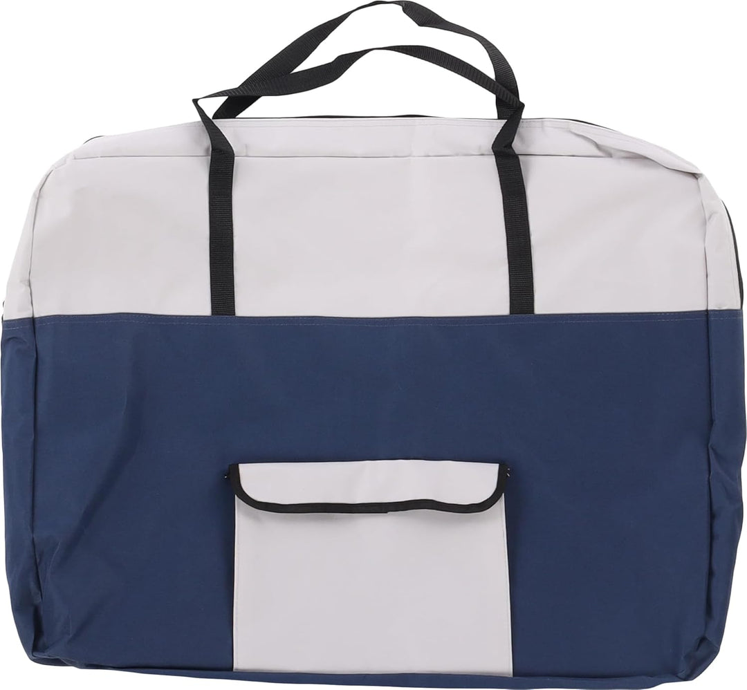 Flamingo Transportkäfig Geronimo blau 52x70x52cm - Verstärkter und Faltbarer Rahmen - Herausnehmbare