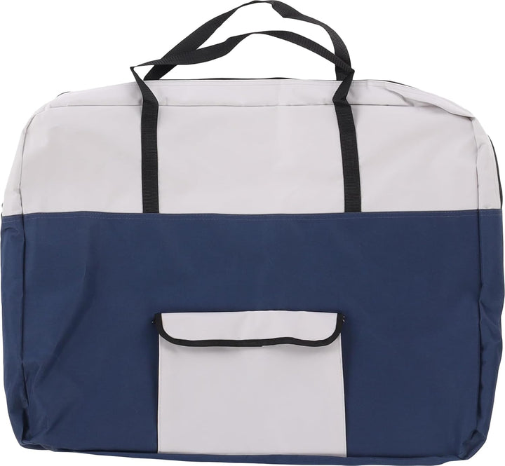Flamingo Transportkäfig Geronimo blau 52x70x52cm - Verstärkter und Faltbarer Rahmen - Herausnehmbare