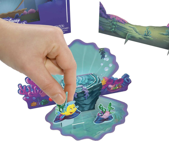 Disney Princess Arielle - Geschichtenbuchset von Arielle und 7 Meerjungfrauenfiguren, Unterwasser-Ve