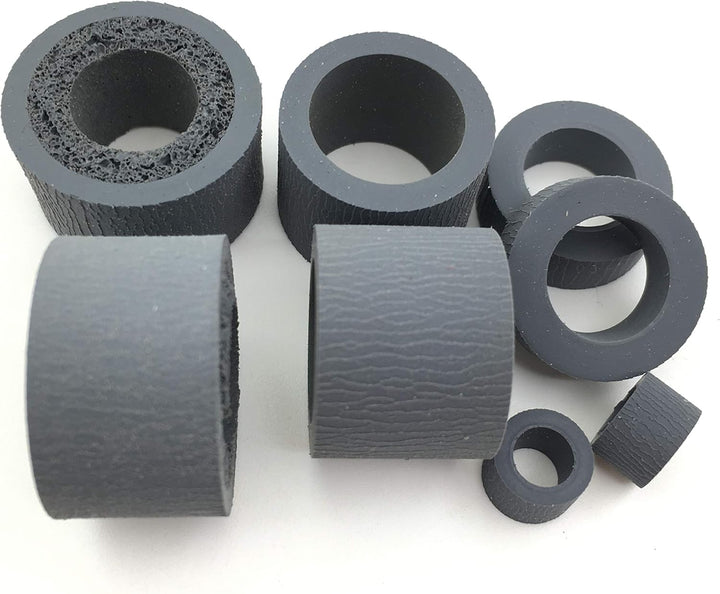 OKLILI 5SET PA03708-0001 Pickup Pick Roller Reifenbremse Roller Reifen Kompatibel mit Fujitsu SP-112