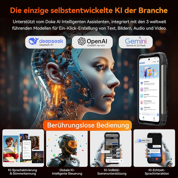 Blackview Xplore 2 Outdoor Handy Ohne Vertrag 5G, 20000mAh Outdoor Smartphone Android 15, 36GB+256GB
