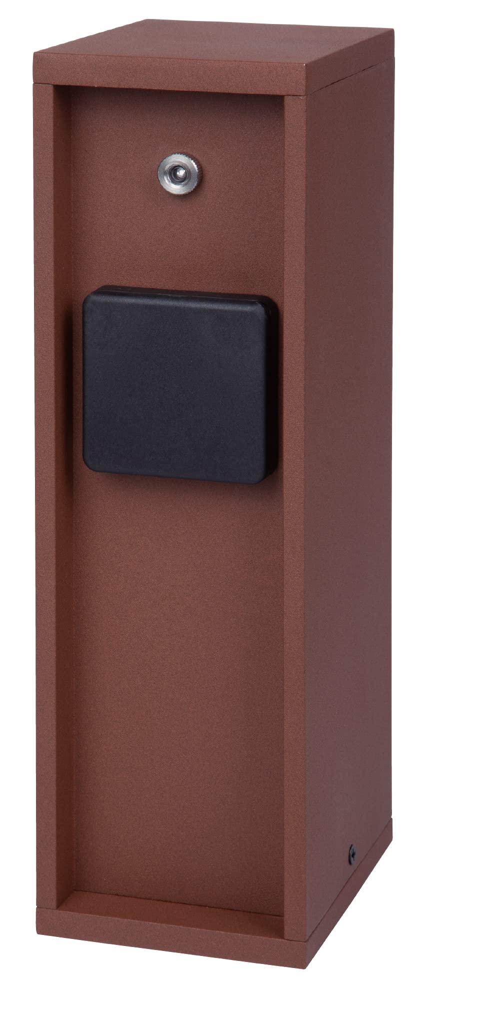 Bold 19417 Pado Aussen-Steckdose-Garten Steckdosen-Säule 3-Fach Stecker in Rost Design (Lichtsensor