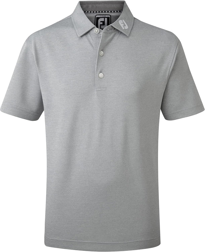 FootJoy Damen Junior Stretch Pique Solid 2020 Polo M Grau, M Grau