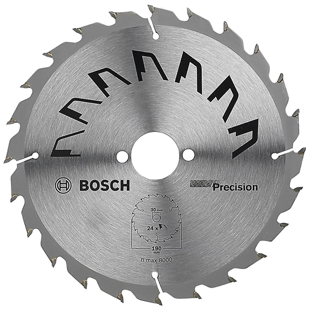 Bosch 2609256869 DIY Kreissägeblatt Precision 190 x 2 x 30/,Z24, Z24