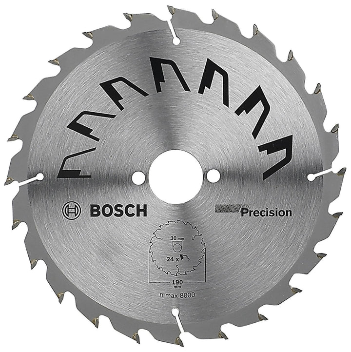 Bosch 2609256869 DIY Kreissägeblatt Precision 190 x 2 x 30/,Z24, Z24