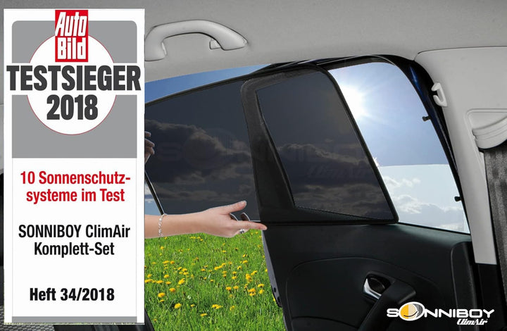 Sonniboy kompatibel mit Volkswagen Transporter T6 2015- (nur Heckklappe ohne Innenverkleidung)