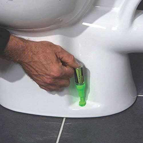 MarXman Markierungsstift mit grüner Kreide, 4 Lochmarkierungen, bis zu 45 mm, MARXMAN1GRN