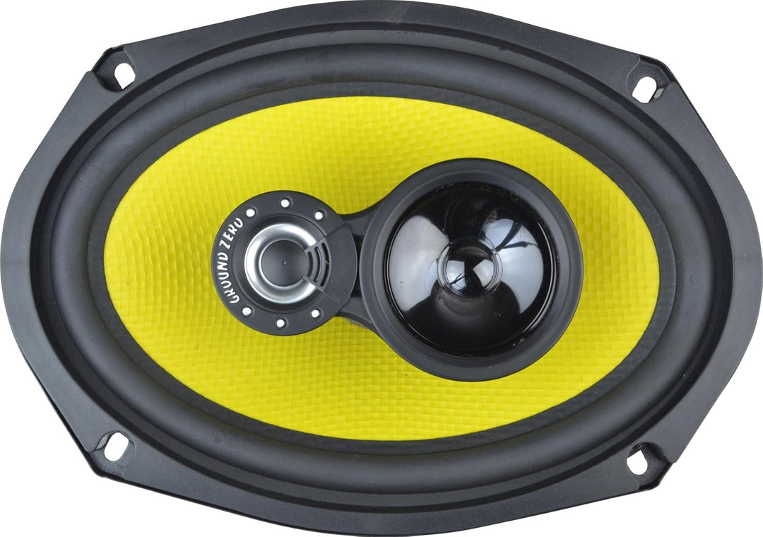 Ground Zero GZTF 69-15x23cm (6x9 Zoll) 3-Wege-Lautsprecher mit 190 Watt (RMS: 130 Watt)