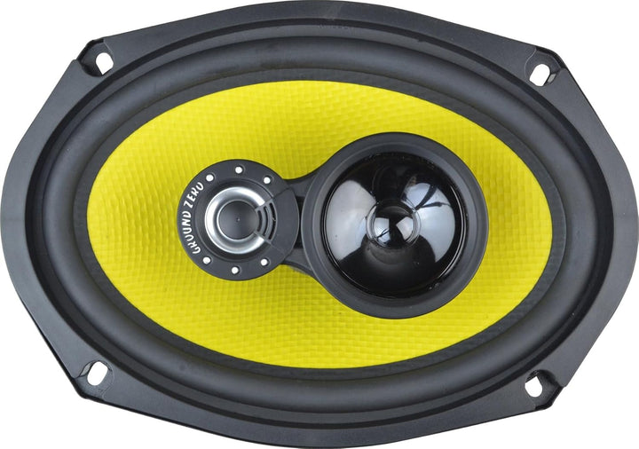 Ground Zero GZTF 69-15x23cm (6x9 Zoll) 3-Wege-Lautsprecher mit 190 Watt (RMS: 130 Watt)
