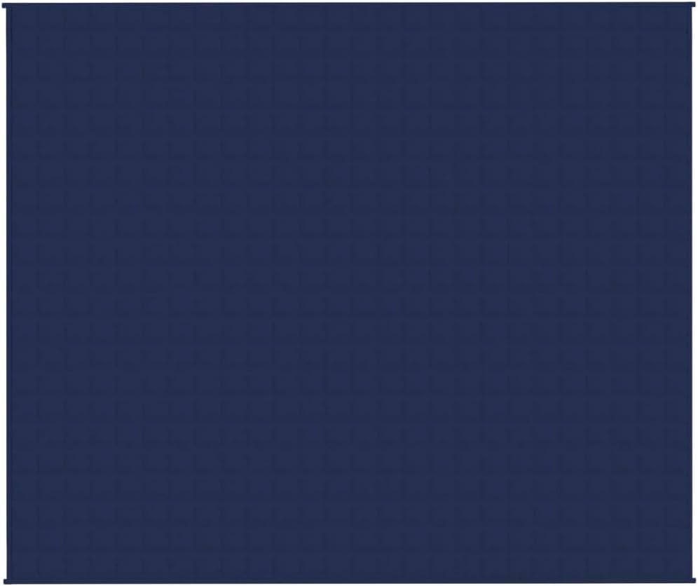 SKM Gewichtsdecke Blau 220x260 cm 11 kg Stoff, Weight: 11.55 kg, 350748 Blau 220 x 260 cm,11 kg, Bla