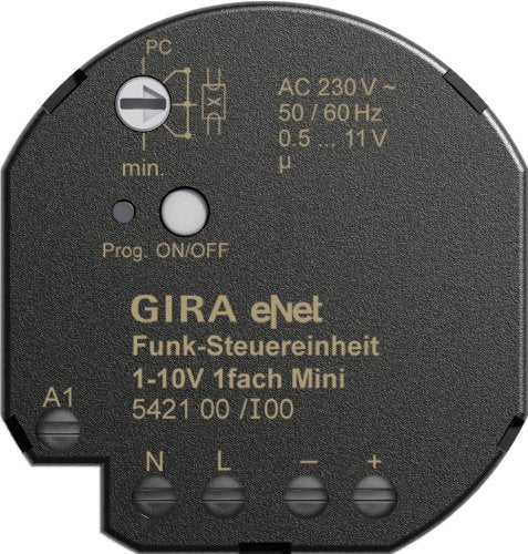 Gira Funk Steuereinheit Mini 1 10 V eNet 542100