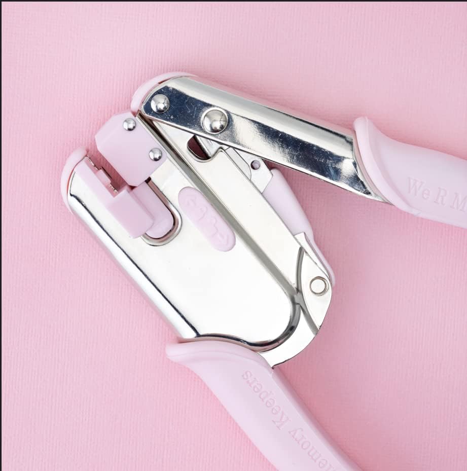 We R Memory Keepers 60000142 Spiral Crop-A-DI POWR Punch, Pink