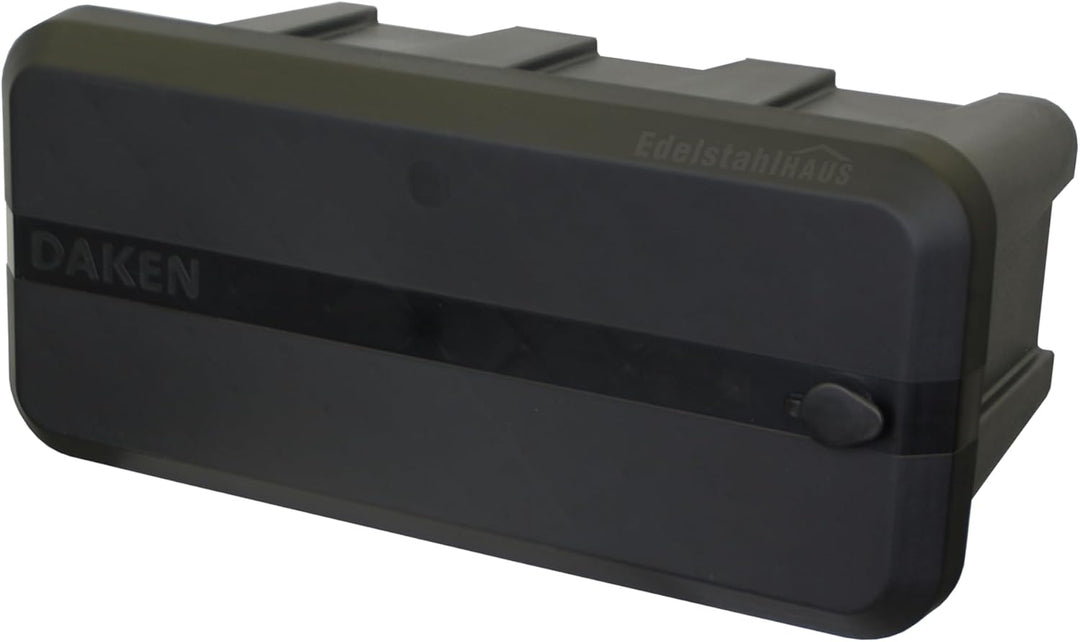 Deichselbox Daken Blackit Lite, Werkzeugkasten, Gurtkiste, Anhängerbox, Staukiste, Daken B24-1 + Ver