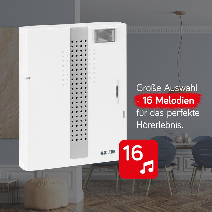 Grothe MISTRAL300 Funkgong-Set komplett