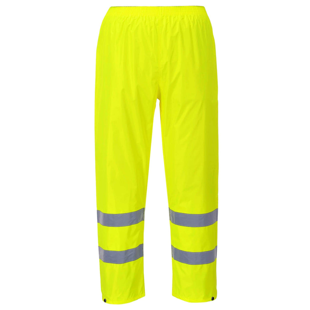 Portwest Regen Warnschutzhose, Grösse: XXL, Farbe: Gelb, H441YERXXL Gelb XXL, Gelb XXL