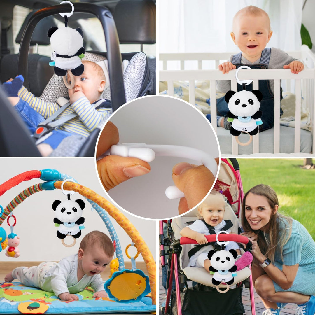 Spieluhr Baby Einschlafhilfe, Plüschtier Spielzeug mit weiche Wiegenlied für 0+ Monaten Mädchen Jung