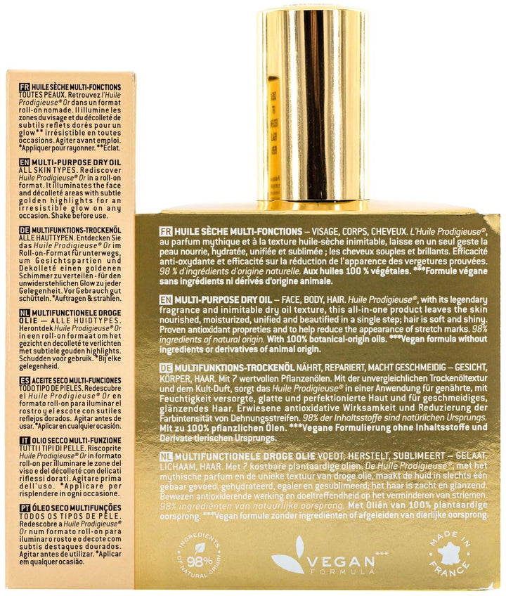 Nuxe - Huile Prodigiuse Dry Oil + Roll On or