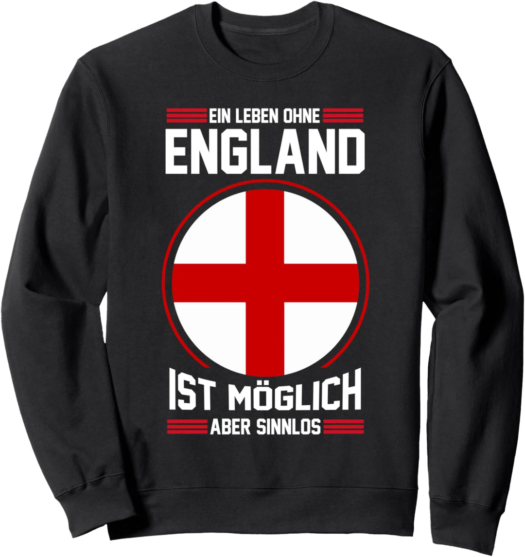 England London England Fan Englische Flagge Engländer Sweatshirt