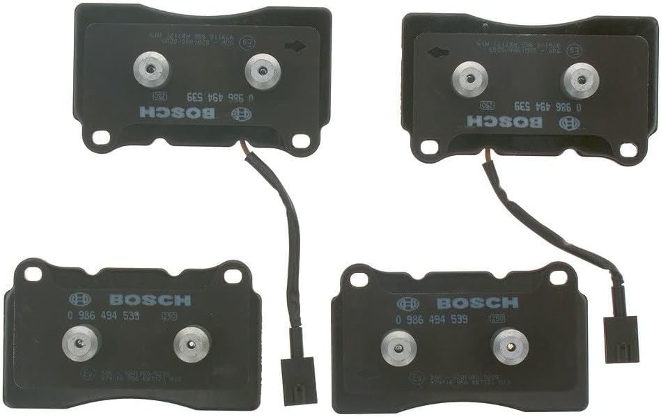 Bosch BP1460 Bremsbeläge - Vorderachse - ECE-R90 Zertifizierung - vier Bremsbeläge pro Set