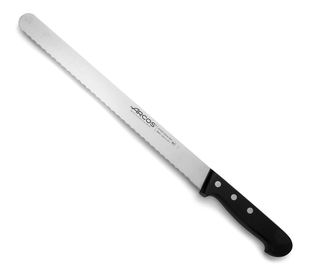Arcos Serie Universal - Gebäckmesser Kuchenmesser - Klinge Nitrum Edelstahl 300 mm - HandGriff Polyo