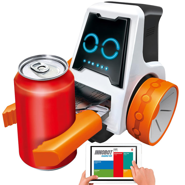 Playtastic Lernroboter: Spielzeug-Roboter-Bausatz mit Bluetooth und App für Programmierung (Roboter-