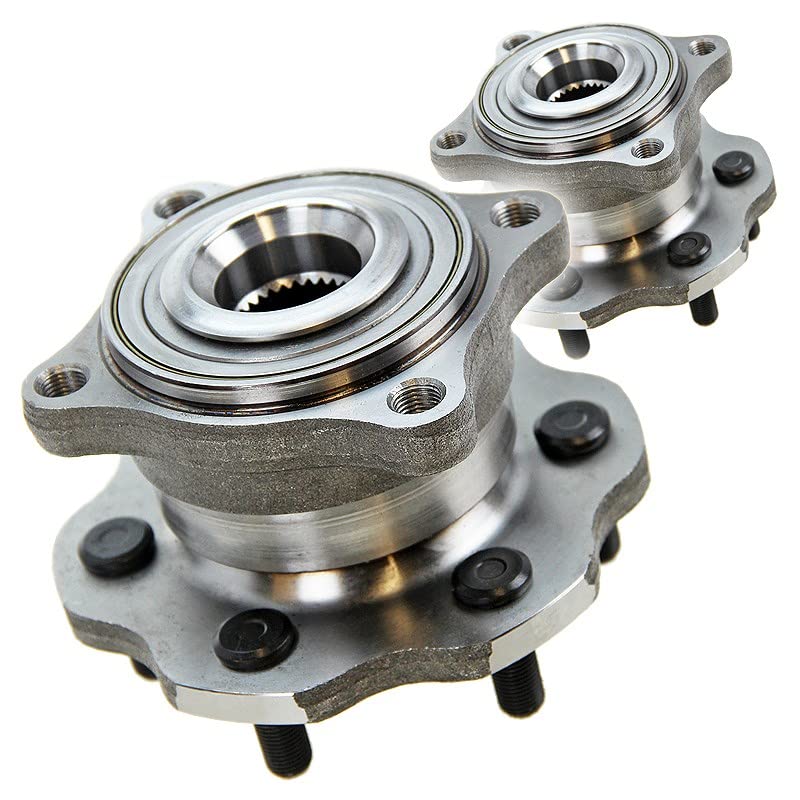 BESTPRICE 2x Radnabe vorne oder hinten Radlager Radlagersatz, Kompatibel mit NISSAN PATHFINDER III (