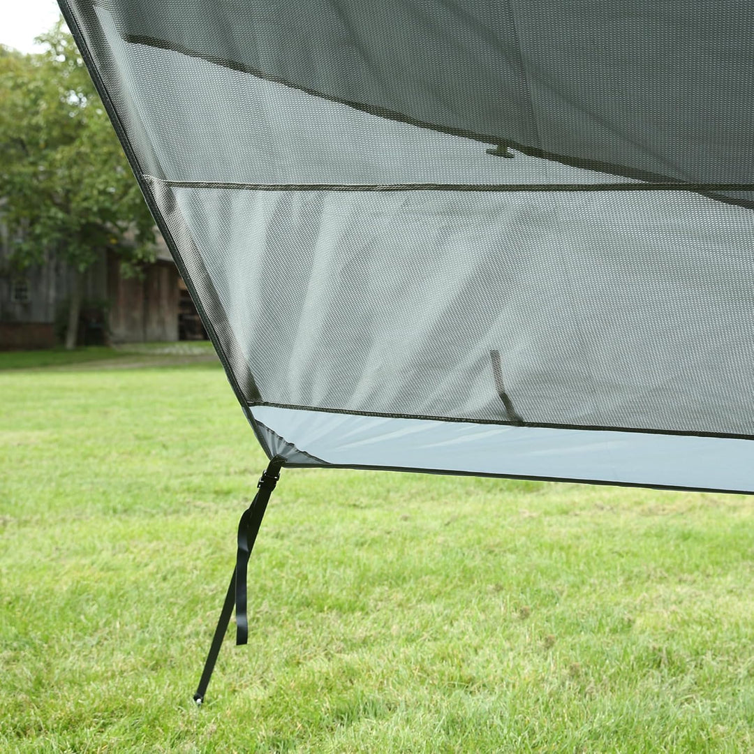 your GEAR Sun + Rain Blocker Side Walls - 2 x Seitenwand für Markise schützt vor Sonne, Wind und Reg