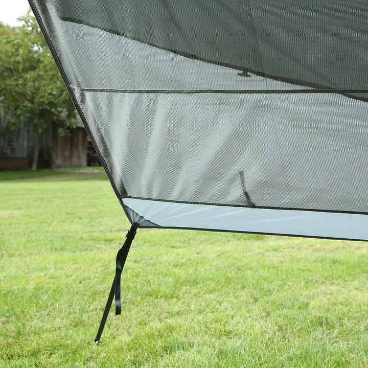 your GEAR Sun + Rain Blocker Side Walls - 2 x Seitenwand für Markise schützt vor Sonne, Wind und Reg