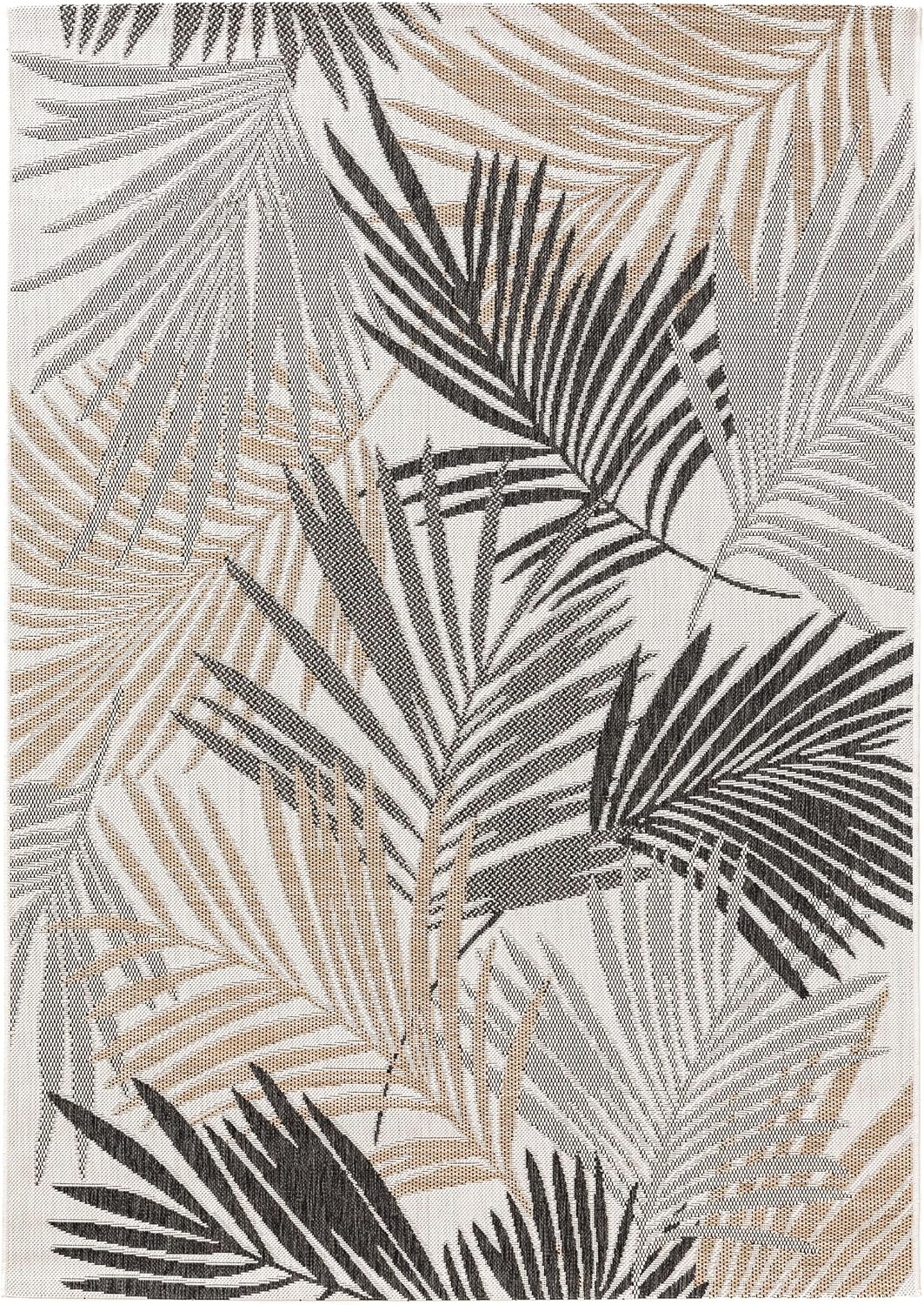 benuta Nest Teppich Cleo - Kunstfaser - Outdoor geeignet - Rechteckig & im Style:  Botanicals & Flor