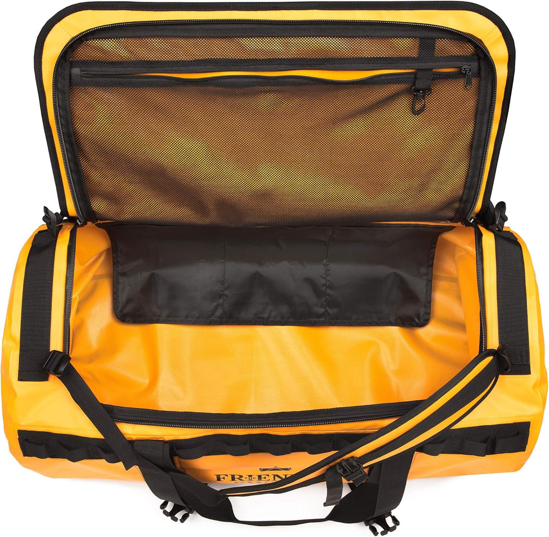 The Friendly Swede Wasserfeste Reisetasche Duffle Bag Rucksack - 30L / 60L / 90L - Seesack, Sporttas
