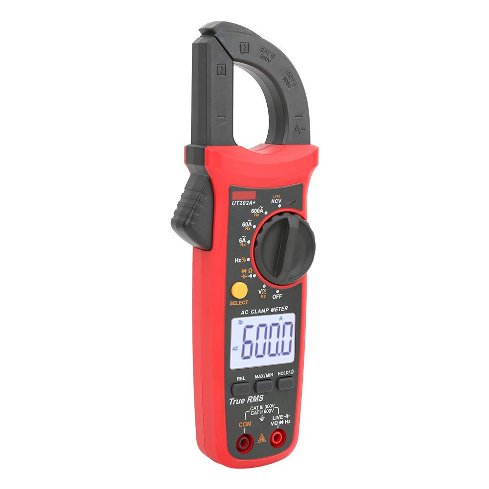 UT202A + Mini-Handmessgerät mit automatischem Bereich und True-RMS-Zangenmessgerät, Multitester für