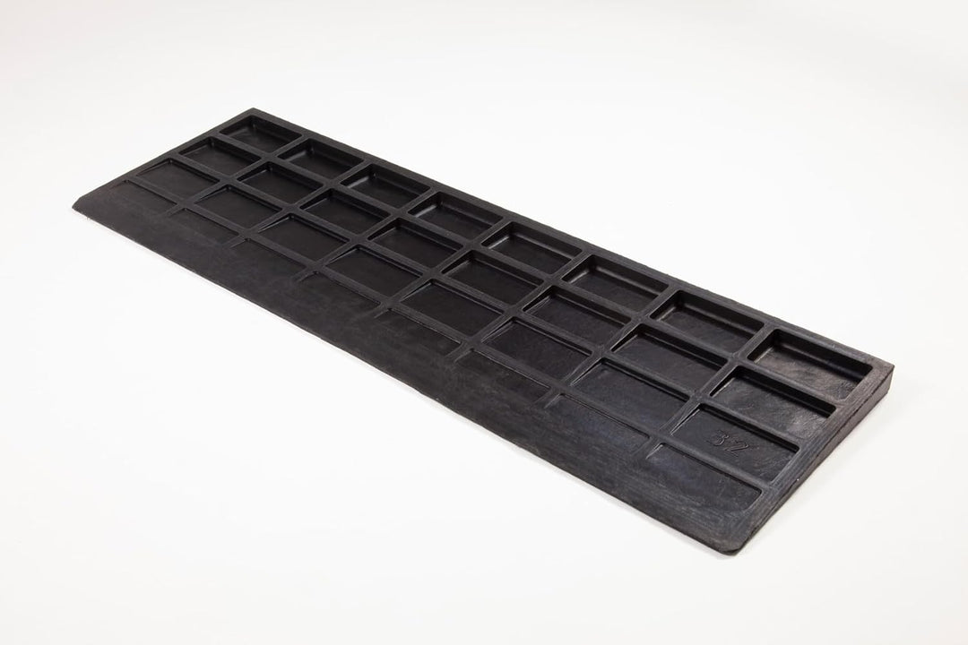The Ramp People Gummi Schwellenrampe 4mm - 70mm (32mm (100x32x3,2cm LBH)), 32mm (100x32x3,2cm LBH)