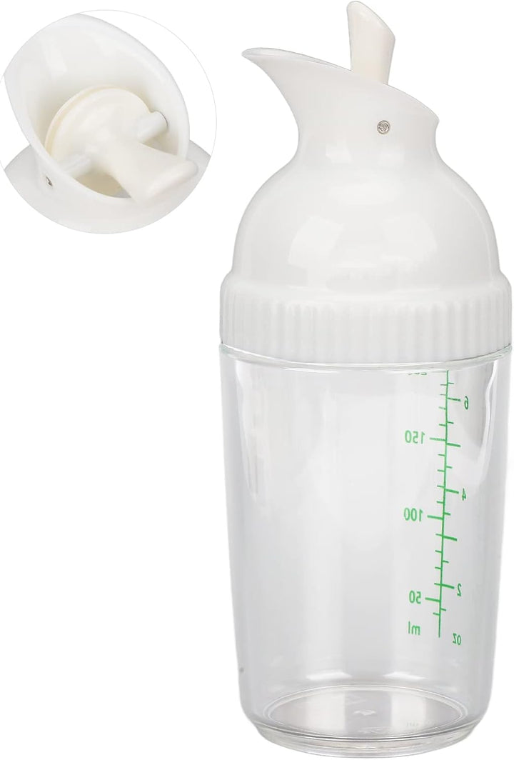 200 Ml Salatdressing-Shaker BPA-frei Verhindert Auslaufen Salatdressingglas mit Deckel für die Küche